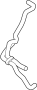 View Engine Coolant Overflow Hose (Lower) Full-Sized Product Image