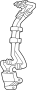 View Automatic Transmission Oil Cooler Hose Assembly Full-Sized Product Image 1 of 4