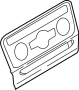 View HVAC Heater Control Switch Bezel Full-Sized Product Image