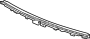 View Bumper Cover Support Rail (Lower) Full-Sized Product Image 1 of 1