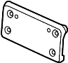 View License Plate Bracket Full-Sized Product Image