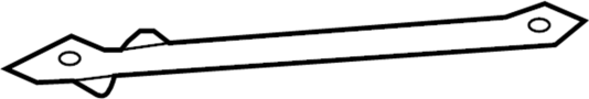 View Radiator Support Panel Brace (Upper) Full-Sized Product Image