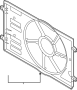 View Engine Cooling Fan Shroud (Front) Full-Sized Product Image