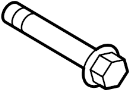 View Alternator Bracket Bolt Full-Sized Product Image
