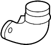 View Elbow. Engine Air Intake Hose Adapter.  Full-Sized Product Image