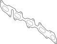 View Exhaust Manifold Gasket Full-Sized Product Image
