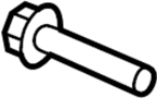 View Caliper. Bolt. Disc. Brake. Mount. Anchor Plate. Bracket Screw.  Full-Sized Product Image