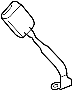 View Seat Belt Receptacle Full-Sized Product Image