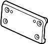 View License Plate Bracket Full-Sized Product Image
