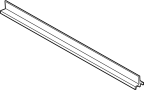 5Q0121345G Radiator Air Seal (Upper)