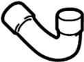 View HVAC Heater Hose Full-Sized Product Image 1 of 1