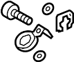 View HVAC Heater Hose Outlet Tube Hardware Kit Full-Sized Product Image