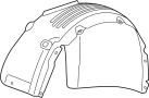 View Fender Splash Shield (Front, Rear, Lower) Full-Sized Product Image
