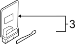 View FELT STRIP. Mount bracket strip.  Full-Sized Product Image 1 of 3