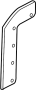 View Turbocharger Mount Heat Shield (Upper) Full-Sized Product Image