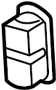 View Seat Belt Guide (Upper) Full-Sized Product Image