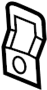 View Child Restraint Anchor Plate Bracket Full-Sized Product Image