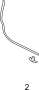View Clip. Weatherstrip. Door. (Rear, Lower) Full-Sized Product Image