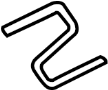 View Fuel Door Spring Full-Sized Product Image