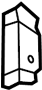 View Bracket. Wheelhouse. (Front, Upper, Lower) Full-Sized Product Image