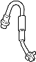 View Brake. Hose. Connector.  Full-Sized Product Image