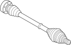 View CV Axle Assembly Full-Sized Product Image 1 of 4