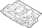 View Floor Pan (Front, Rear) Full-Sized Product Image 1 of 4