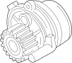 View Engine Water Pump Assembly.  Full-Sized Product Image
