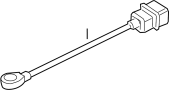 View Ignition Knock (Detonation) Sensor Full-Sized Product Image
