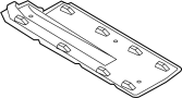 View Floor Pan Heat Shield (Front) Full-Sized Product Image