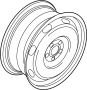 View Wheel. Spare. Tire. Rim.  Full-Sized Product Image