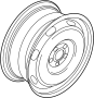 View Wheel. Spare. Tire. Rim.  Full-Sized Product Image