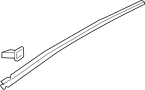 Image of Windshield Molding image for your 2013 Volkswagen Passat  SEL Premium Sedan 