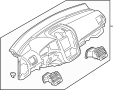 5K1857001B81X Dashboard Panel