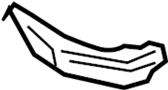 1K1857953 Bracket. Support. Panel. Instrument.
