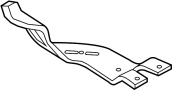View Instrument Panel Air Duct (Front, Rear, Lower) Full-Sized Product Image