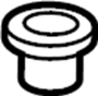 View Manual Transmission Shift Lever Bushing (Upper) Full-Sized Product Image