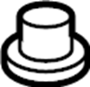 View Manual Transmission Shift Lever Bushing (Lower) Full-Sized Product Image