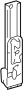 View Seat Belt Height Adjuster Full-Sized Product Image