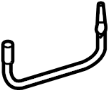 1K4857817 Seat Belt Guide (Upper, Lower)