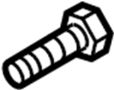 View Child Restraint Anchor Plate Bolt Full-Sized Product Image