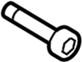View Door Interior Trim Panel Screw (Rear) Full-Sized Product Image