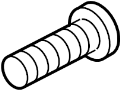 View Suspension Stabilizer Bar Bracket Bolt Full-Sized Product Image