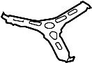 1K0803274A Spare Tire Bracket