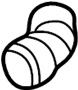 View Hose. Coupling. (Upper) Full-Sized Product Image
