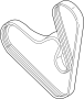 View Serpentine Belt Full-Sized Product Image