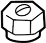 View Turbocharger Oil Line Nut Full-Sized Product Image