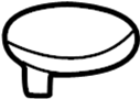 View Engine Cover Nut Full-Sized Product Image