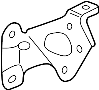 View Engine Cover Bracket. Intake cover retainer plate. Vacuum reservoir bracket.  Full-Sized Product Image