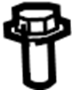 View Engine Valve Cover Bolt Full-Sized Product Image